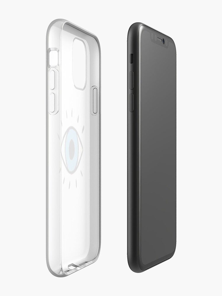 Coque iPhone « mauvais œil », par cwalter