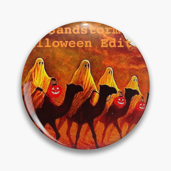 Item preview, Halloween Ghost Camel Caravan - Haunted Desert Riders designed and sold by SoulArtSara.
