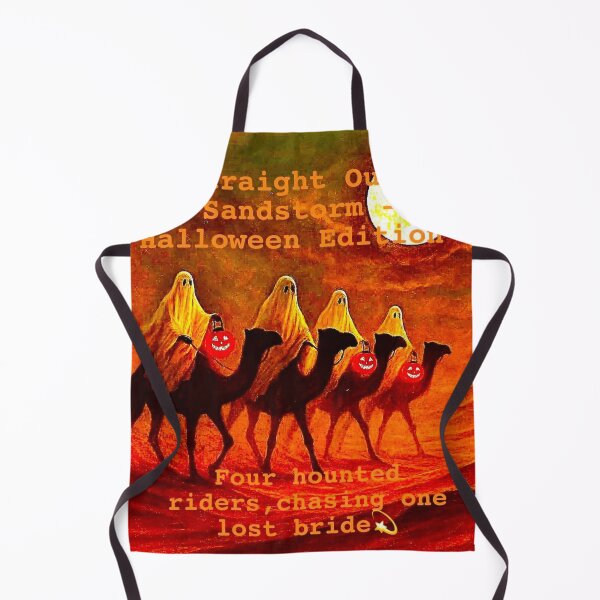Item preview, Halloween Ghost Camel Caravan - Haunted Desert Riders designed and sold by SoulArtSara.