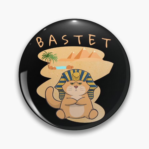 Item preview, Bast, Pharaoh cat deity from Egypt Funny gift for cat and Egypt lovers. designed and sold by DekoTeka.