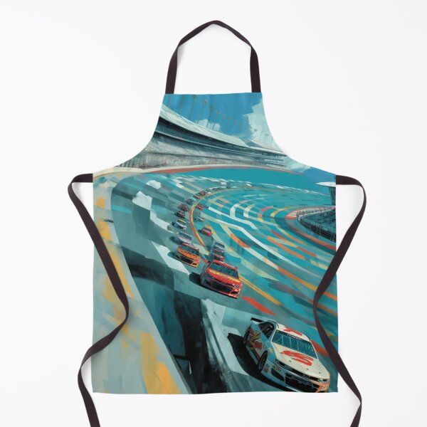 Item preview, Cars speeding around a track amidst geometric patterns Art Inspired By Nature And The Active Outdoors designed and sold by CDC40.
