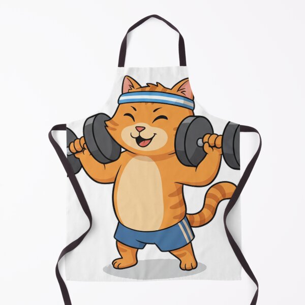 Item preview, Fit Gym cat designed and sold by matthijs309.