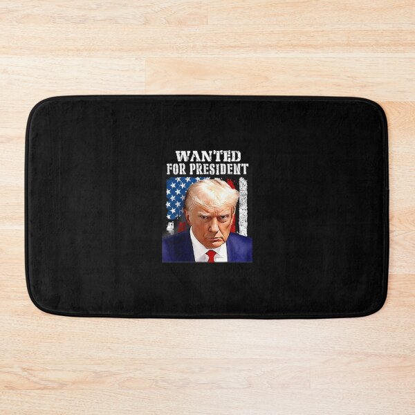 Item preview, Donald Trump Mug Shot Wanted For U.S. President 2024 	1	 designed and sold by vkcnsaso51.