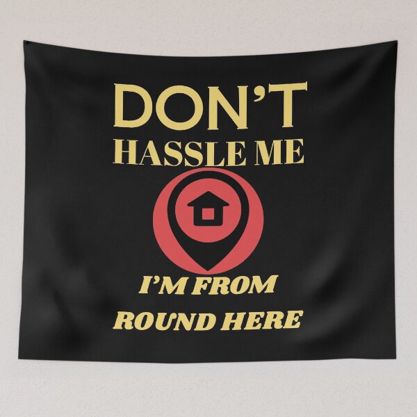 Item preview, DON'T BE HASSLING ME 4 designed and sold by aledfychan.