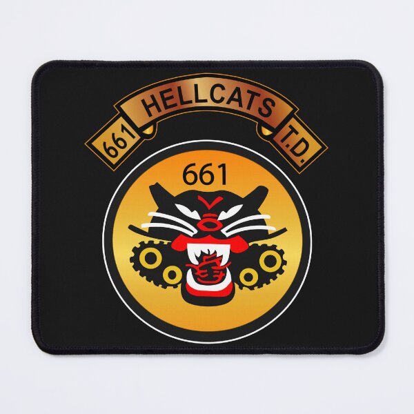 Item preview, Army - 661st Tank Destroyer Bn w Scroll designed and sold by Military Insignia Products.