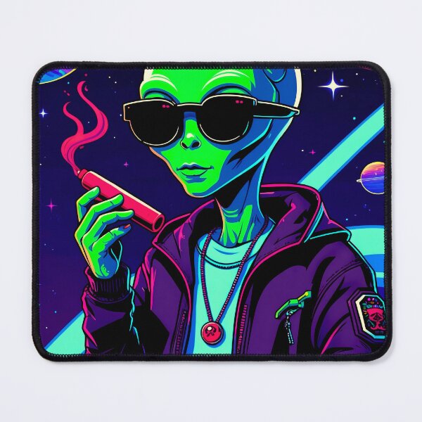 Item preview, Chill Alien in Space designed and sold by OrbitTrend.