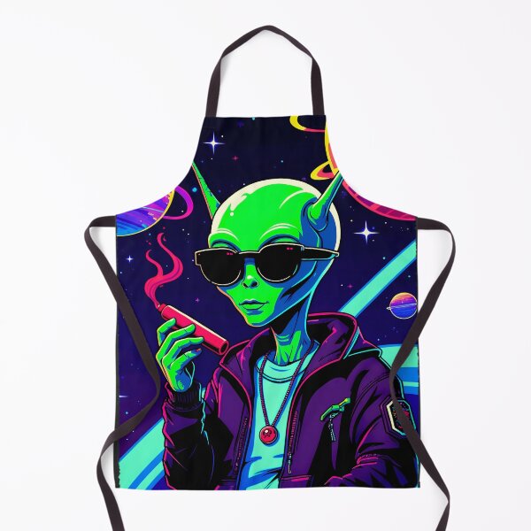 Item preview, Chill Alien in Space designed and sold by OrbitTrend.