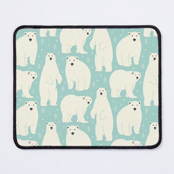Item preview, Polar Bears - light blue designed and sold by Johanna Kindvall.
