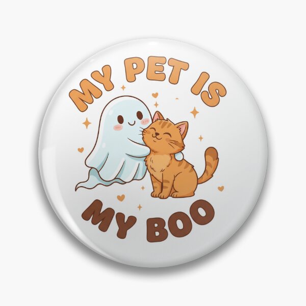 Item preview, My Pet Is My Boo designed and sold by CraftedByEva.