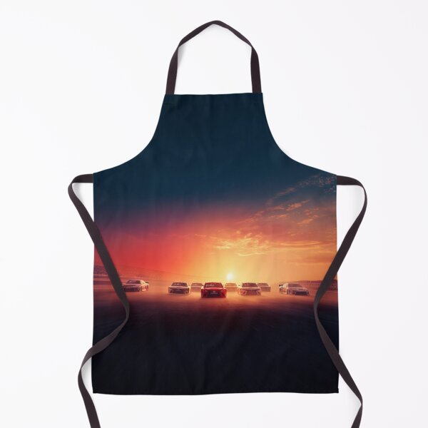 Item preview, Sunset gradient backdrop with NASCAR cars in motion Art Inspired By Nature And The Active Outdoors designed and sold by CDC40.