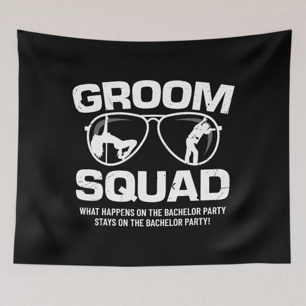 Aperçu de l'œuvre Groom Squad Bucks Groom Grooms Bachelor Party créée et vendue par fmkzlnxquc38.