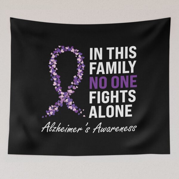 Item preview, Alzheimer's Awareness Purple Ribbon De	tia Mom Dad Grandpa 		 designed and sold by gsjuzabfkar81.