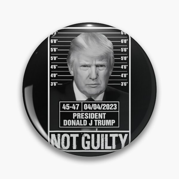 Item preview, Donald Trump Police Mugshot Photo Not Guilty 45-47 President 		 designed and sold by vkcnsaso51.