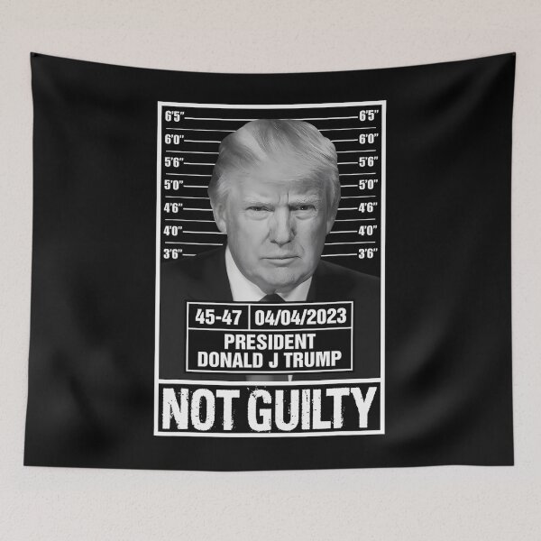 Item preview, Donald Trump Police Mugshot Photo Not Guilty 45-47 President 		 designed and sold by vkcnsaso51.