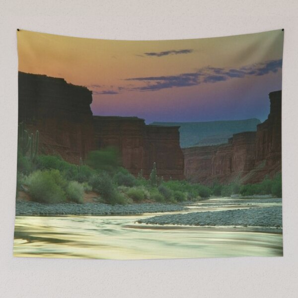 Item preview, Lifestyle Hub: Vast Desert Canyon Landscape with Dramatic Dusk Sky designed and sold by M&M Lifestyle Hub.