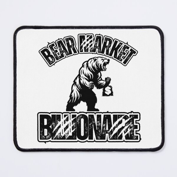 Item preview, Bear Market Billionaire™ Downturn Dominator Badge designed and sold by Compound Money.