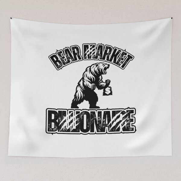 Item preview, Bear Market Billionaire™ Downturn Dominator Badge designed and sold by Compound Money.