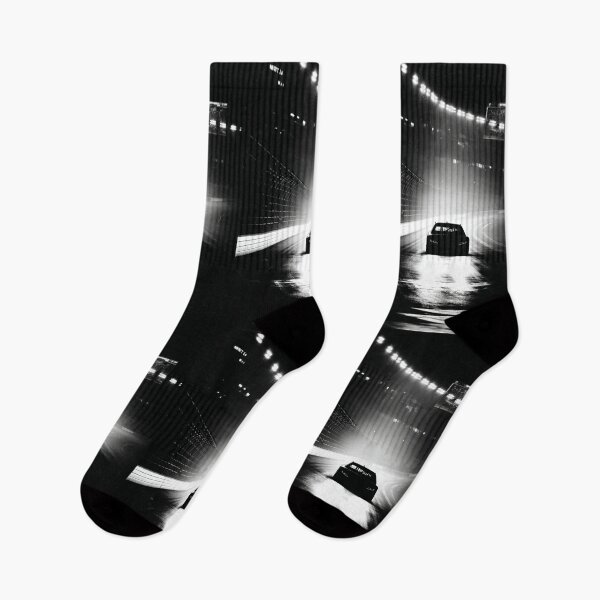 Item preview, Monochrome silhouette of a NASCAR car against a neon-lit track Art Inspired By Nature And The Active Outdoors designed and sold by CDC40.