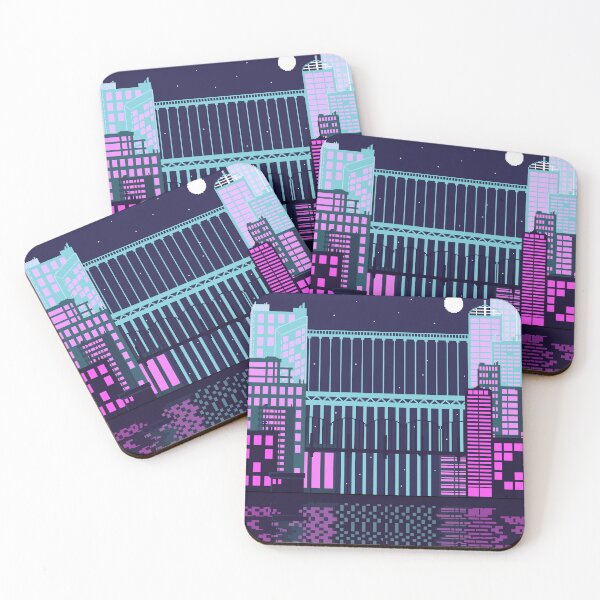 Item preview, Midnight City Skyline designed and sold by martinimagician.