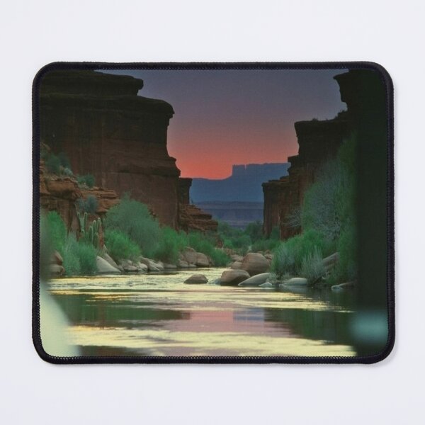 Item preview, Lifestyle Hub: Vast Desert Canyon Landscape with Dramatic Dusk Sky designed and sold by M&M Lifestyle Hub.