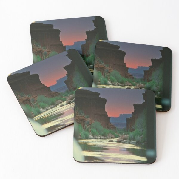Item preview, Lifestyle Hub: Vast Desert Canyon Landscape with Dramatic Dusk Sky designed and sold by M&M Lifestyle Hub.