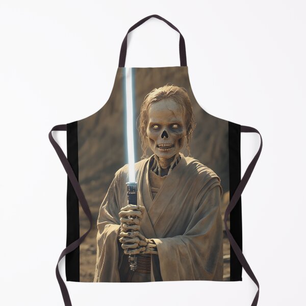 Item preview, Zombie In Robe With Lightsaber designed and sold by NightTimeJ.