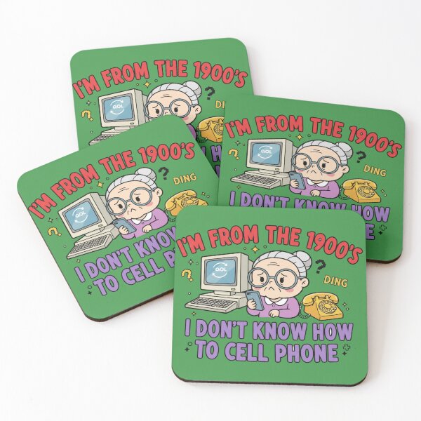 Item preview, Funny 1900’s Retro Meme | I Don’t Know How to Cell Phone Design designed and sold by TrackinDaTrends.