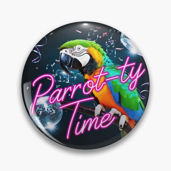 Item preview, Bird Memes - Parrot-ty Time (II) designed and sold by nature. electrified..