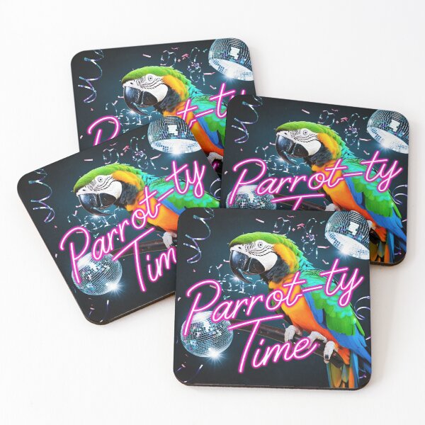 Item preview, Bird Memes - Parrot-ty Time (II) designed and sold by nature. electrified..