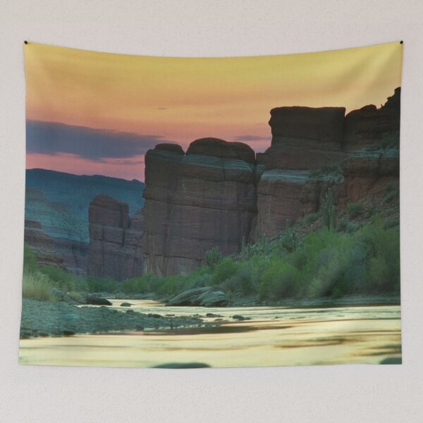 Item preview, Lifestyle Hub: Vast Desert Canyon Landscape with Dramatic Dusk Sky designed and sold by M&M Lifestyle Hub.