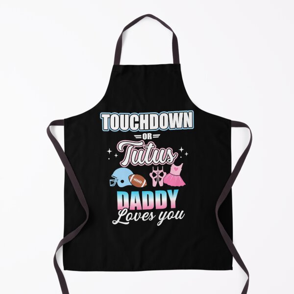 Item preview, Gender reveal touchdowns or tutus daddy matching ba	 designed and sold by gadhdvda88.