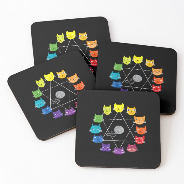 Item preview, Cat Themed Artist Color Wheel Educational Art Teacher 		 designed and sold by ocneprpqv19.