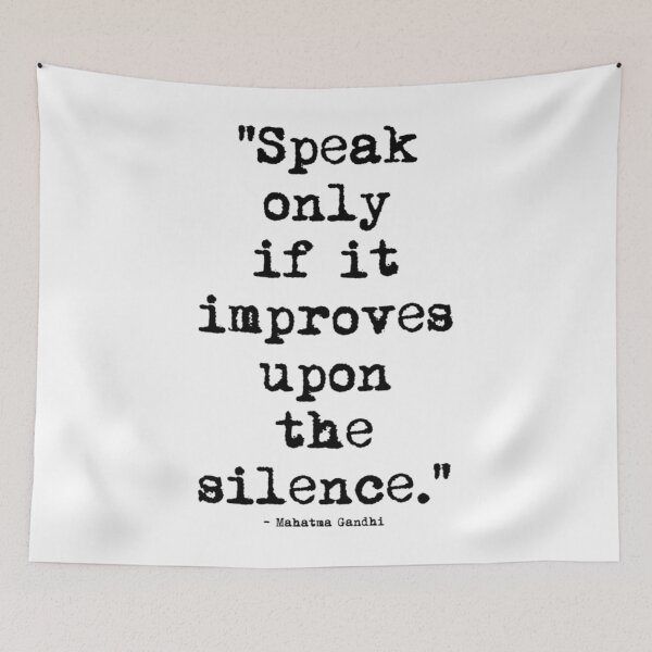 Item preview, Mahatma Gandhi Silence  	 designed and sold by hhrrpdehum80.
