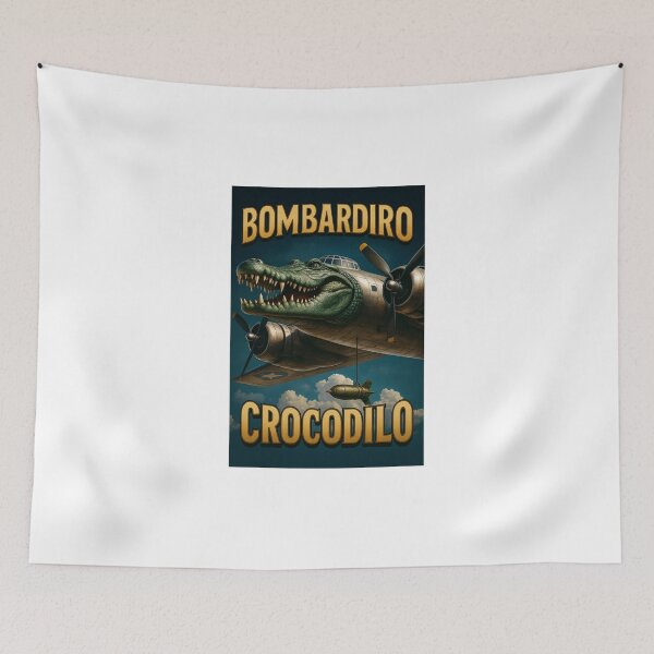 Item preview, Bombardiro Crocodilo - Italian Brainrot designed and sold by youdontknowmeson.