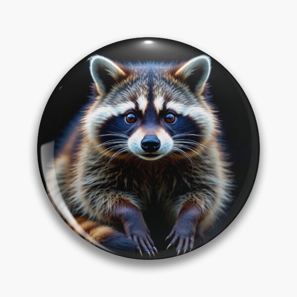 Item preview, Adorable Raccoon Staring Playfully designed and sold by Savannah Gibbs.