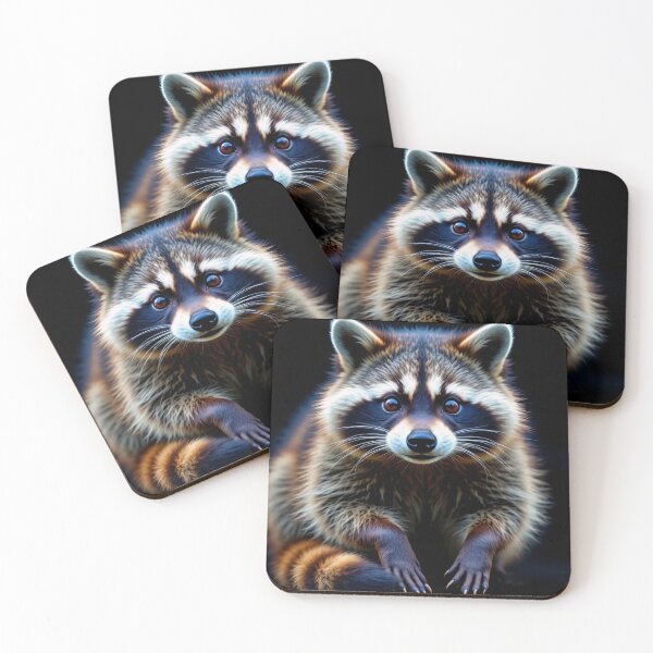 Item preview, Adorable Raccoon Staring Playfully designed and sold by Savannah Gibbs.