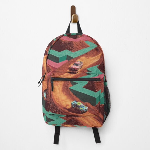 Item preview, Cars navigating through dirt tracks amidst geometric patterns Art Inspired By Nature And The Active Outdoors designed and sold by CDC40.