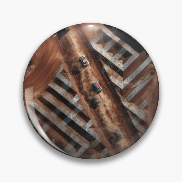Item preview, Cars navigating through dirt tracks amidst geometric patterns Art Inspired By Nature And The Active Outdoors designed and sold by CDC40.