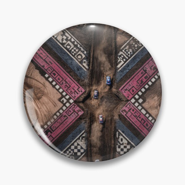 Item preview, Cars navigating through dirt tracks amidst geometric patterns Art Inspired By Nature And The Active Outdoors designed and sold by CDC40.