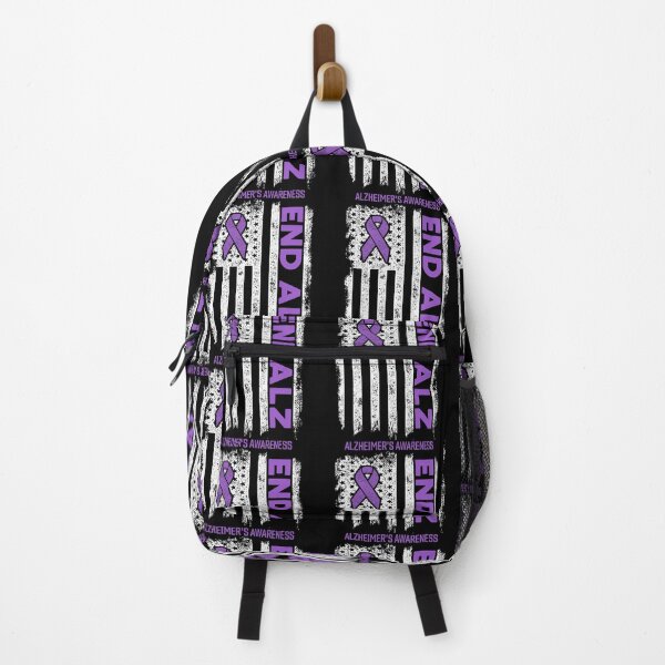 Item preview, Alzheimers American Flag End Alz Alzheimer's Awareness designed and sold by gsjuzabfkar81.