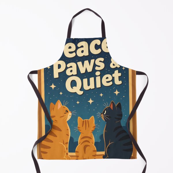 Item preview, Three cats enjoying a peaceful night gazing out the window at the starry sky in a cozy, warm space designed and sold by SpaceartLilu.