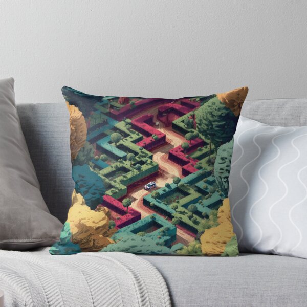 Item preview, Cars navigating through dirt tracks amidst geometric patterns Art Inspired By Nature And The Active Outdoors designed and sold by CDC40.