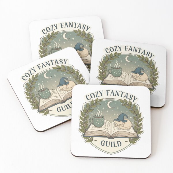 Item preview, Cozy Fantasy Reader Guild Emblem | Book Lover Bookworm Gift designed and sold by Wear Sculpt.