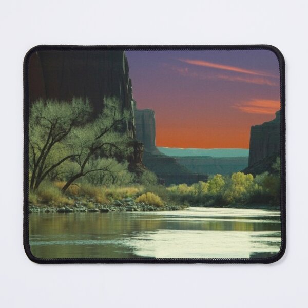 Item preview, Lifestyle Hub: Vast Desert Canyon Landscape with Dramatic Dusk Sky designed and sold by M&M Lifestyle Hub.