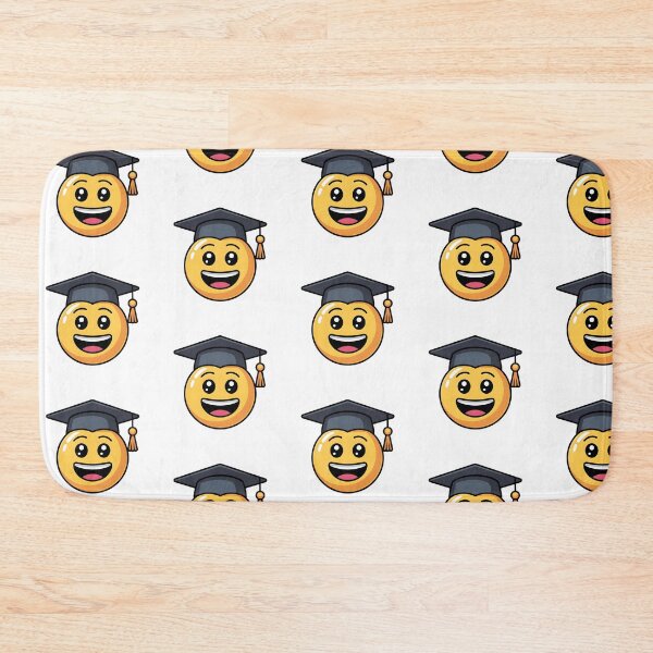 Item preview, Graduate Emoji – Cartoon Graduation Hat designed and sold by drchzak.