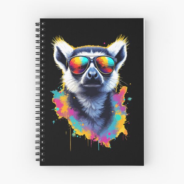 Item preview, DJ Lemur With Sunglasses Trend Design T-shirt designed and sold by Svenniibee.