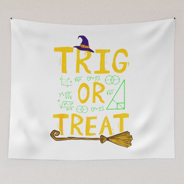 Item preview, Halloween Math Teacher Trig Or Treat Student School College 		 designed and sold by sfzmatvqhh69.