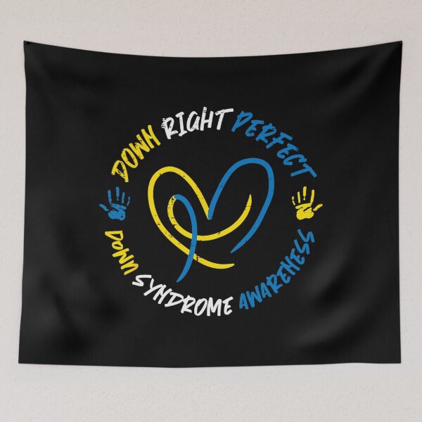 Item preview, Down Syndrome Down Right Perfect Awareness Trisomy 21 Kids 		 designed and sold by vkcnsaso51.