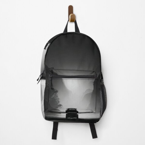 Item preview, Monochrome silhouette of a rally car against a neon-lit landscape Art Inspired By Nature And The Active Outdoors designed and sold by CDC40.
