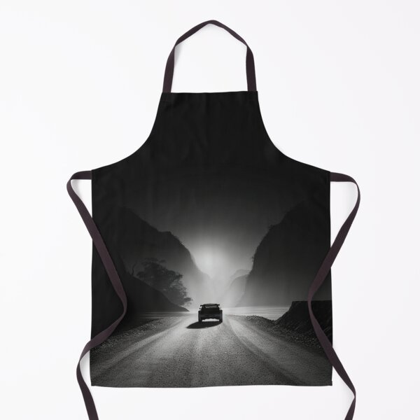 Item preview, Monochrome silhouette of a rally car against a neon-lit landscape Art Inspired By Nature And The Active Outdoors designed and sold by CDC40.